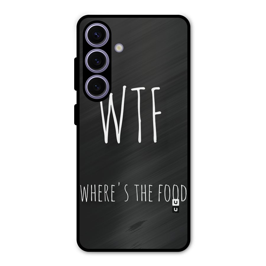 Where The Food Metal Back Case for Galaxy S24