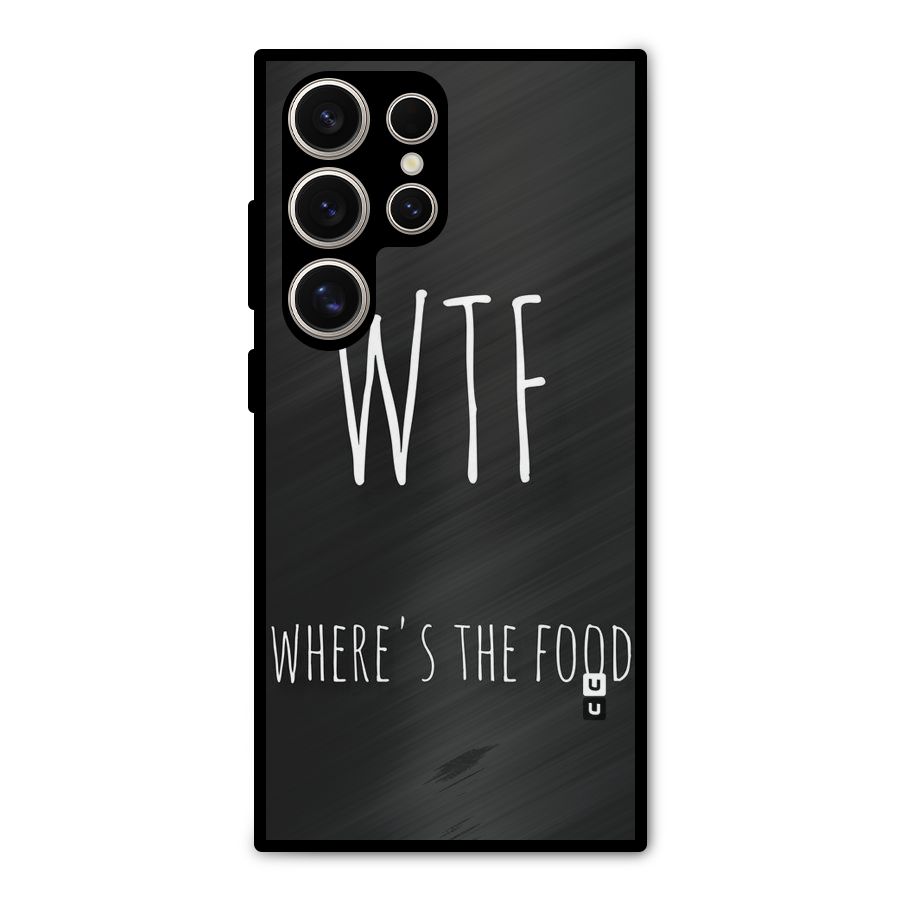 Where The Food Metal Back Case for Galaxy S24 Ultra