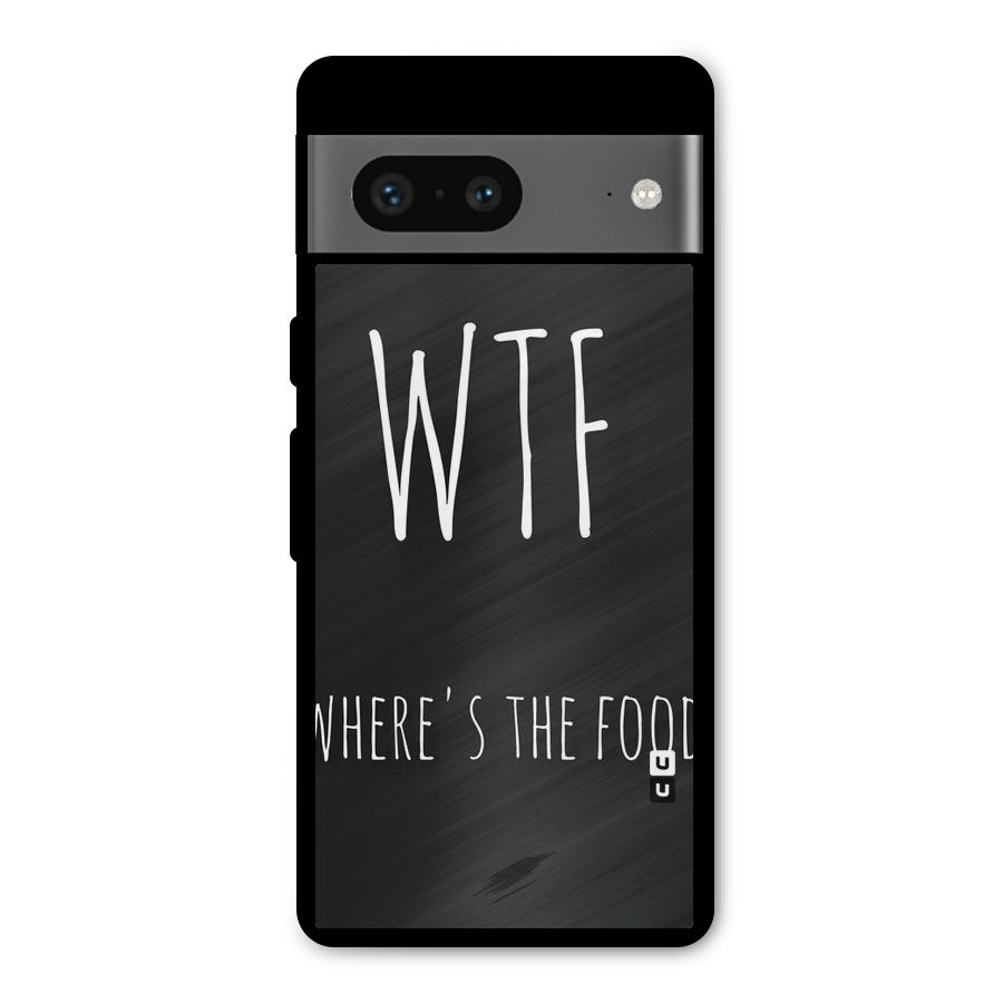 Where The Food Metal Back Case for Google Pixel 7