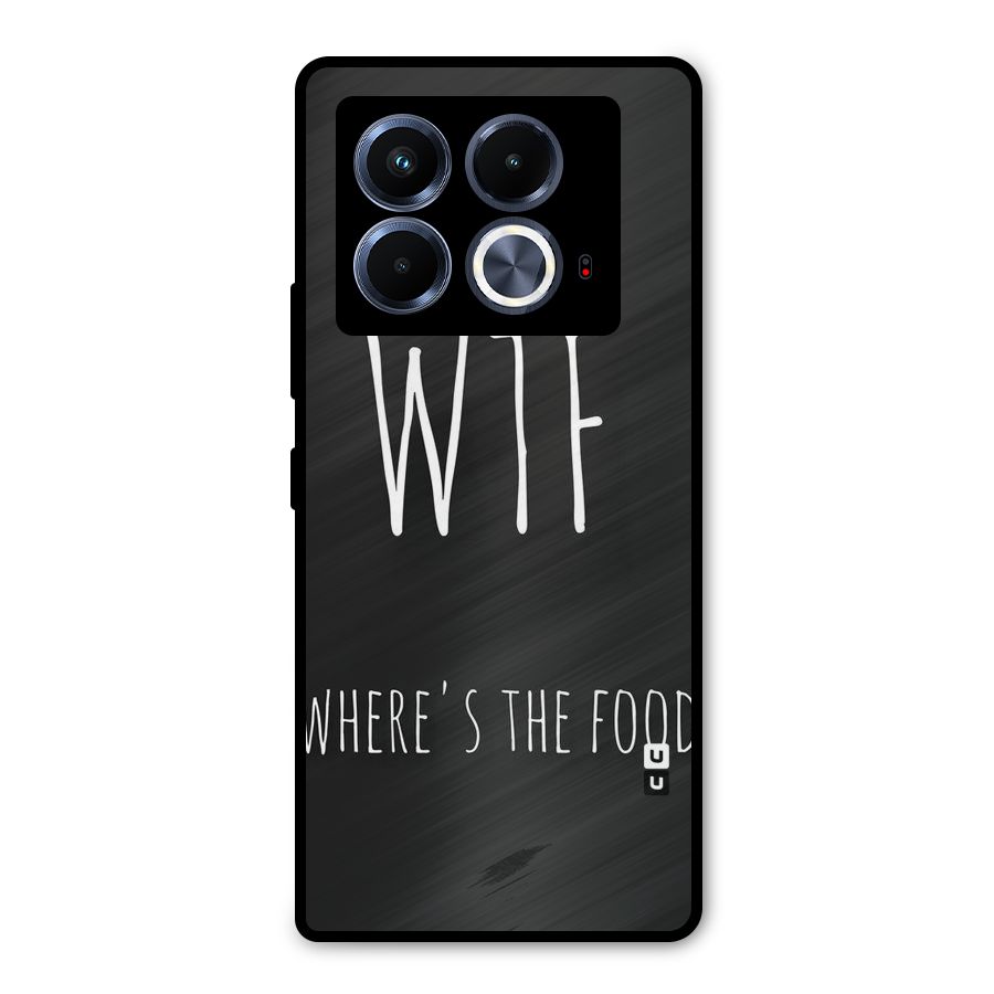 Where The Food Metal Back Case for Infinix Note 40 5G