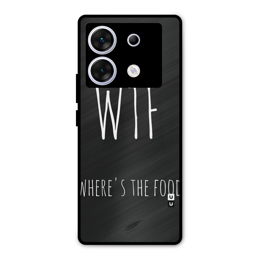 Where The Food Metal Back Case for Infinix Zero 30 5G