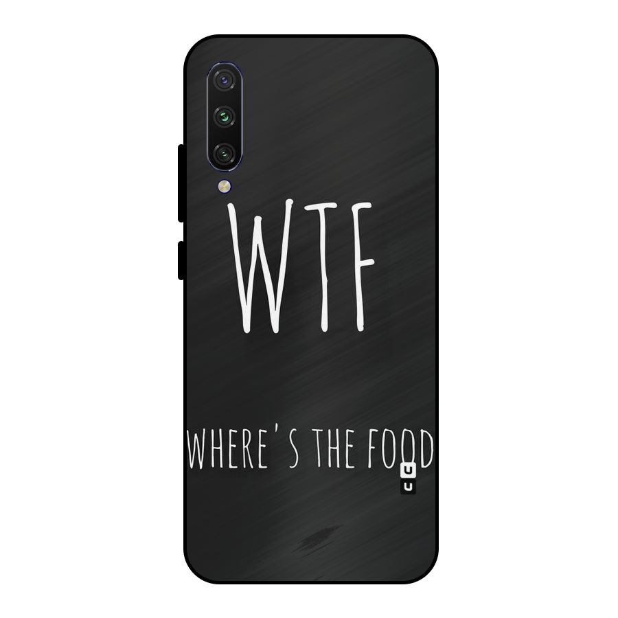 Where The Food Metal Back Case for Mi A3