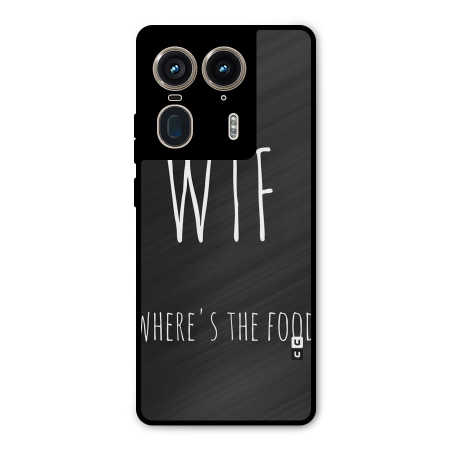 Where The Food Metal Back Case for Motorola Edge 50 Ultra