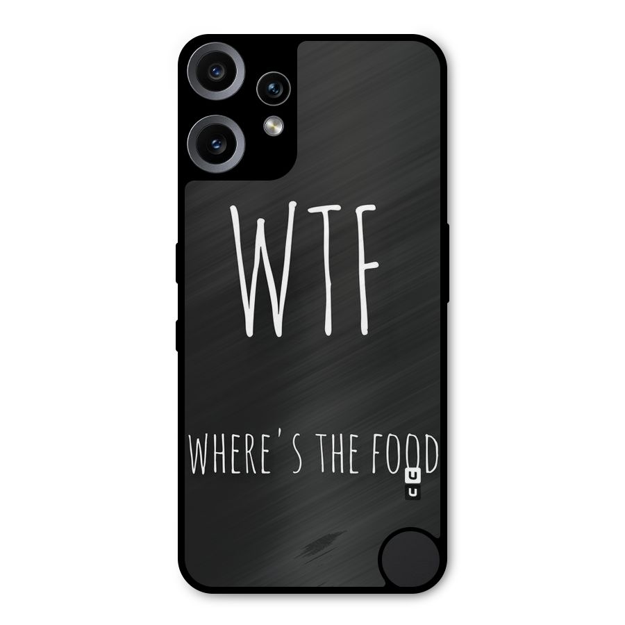 Where The Food Metal Back Case for Nothing CMF Phone 2 Pro
