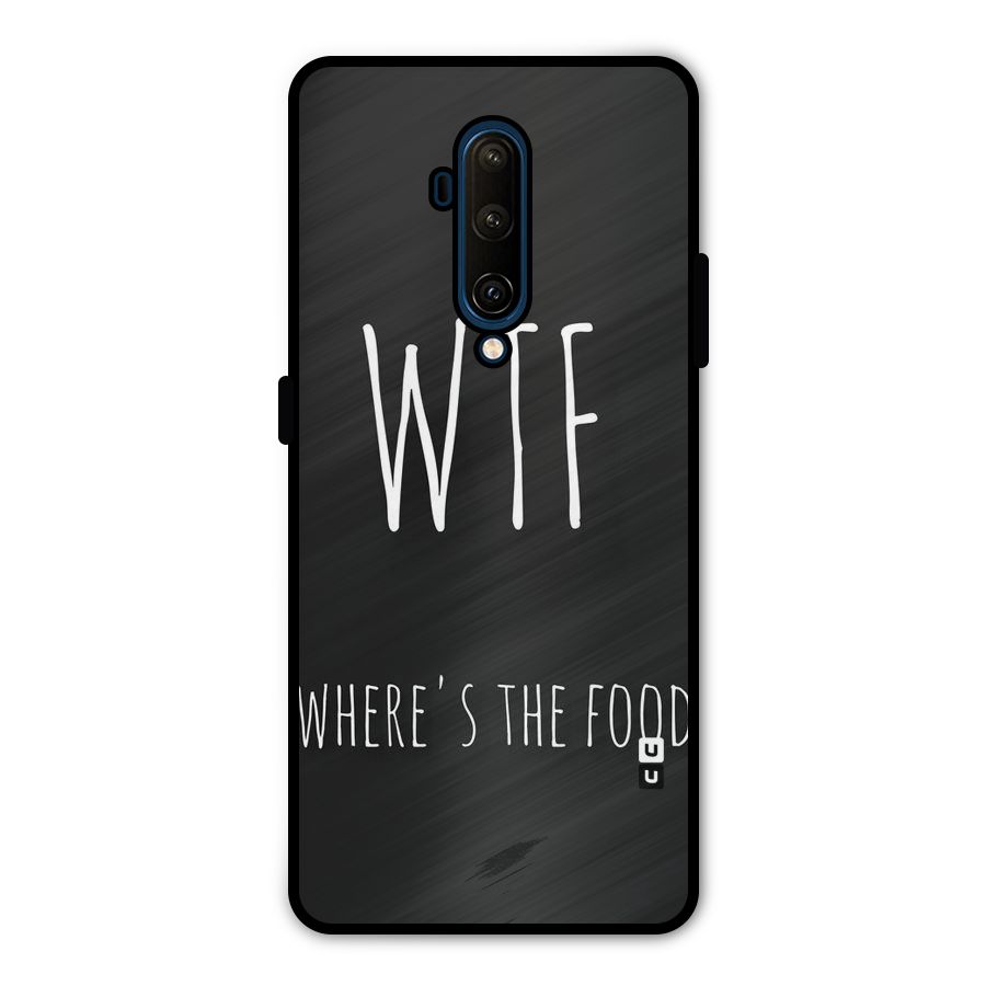 Where The Food Metal Back Case for OnePlus 7T Pro
