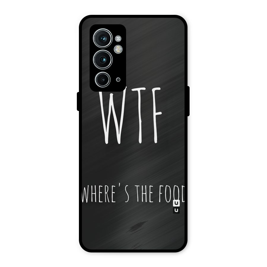Where The Food Metal Back Case for OnePlus 9RT 5G