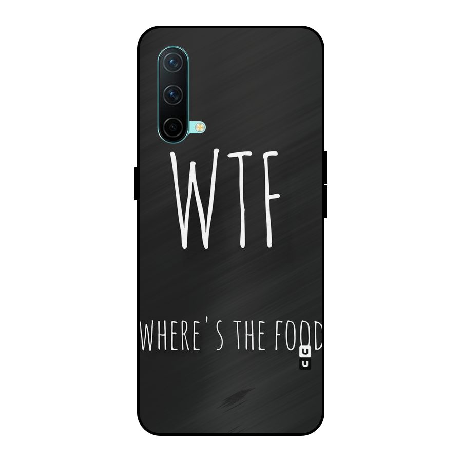 Where The Food Metal Back Case for OnePlus Nord CE 5G