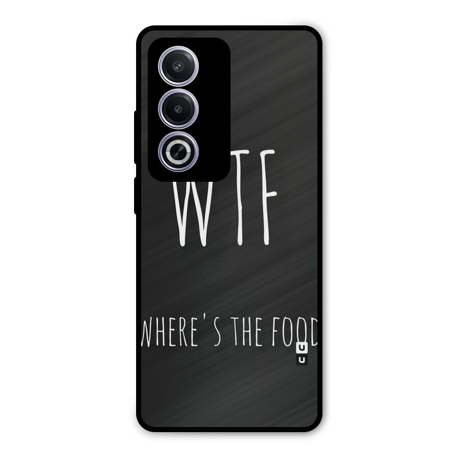 Where The Food Metal Back Case for Oppo A3 Pro