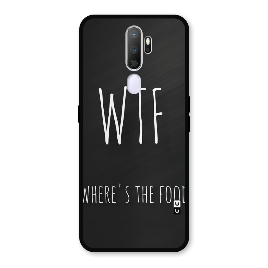 Where The Food Metal Back Case for Oppo A9 (2020)