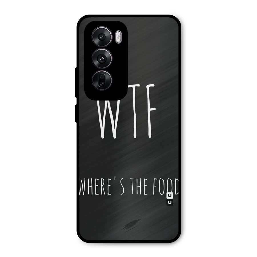 Where The Food Metal Back Case for Oppo Reno12