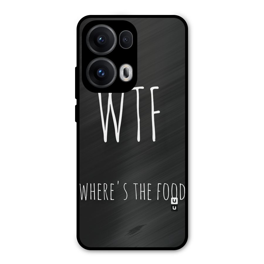 Where The Food Metal Back Case for Oppo Reno13 Pro