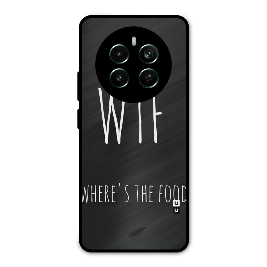 Where The Food Metal Back Case for Realme 12 Pro Plus