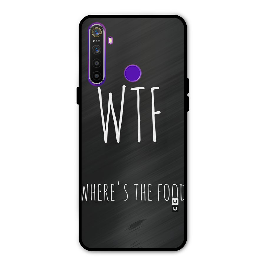 Where The Food Metal Back Case for Realme 5