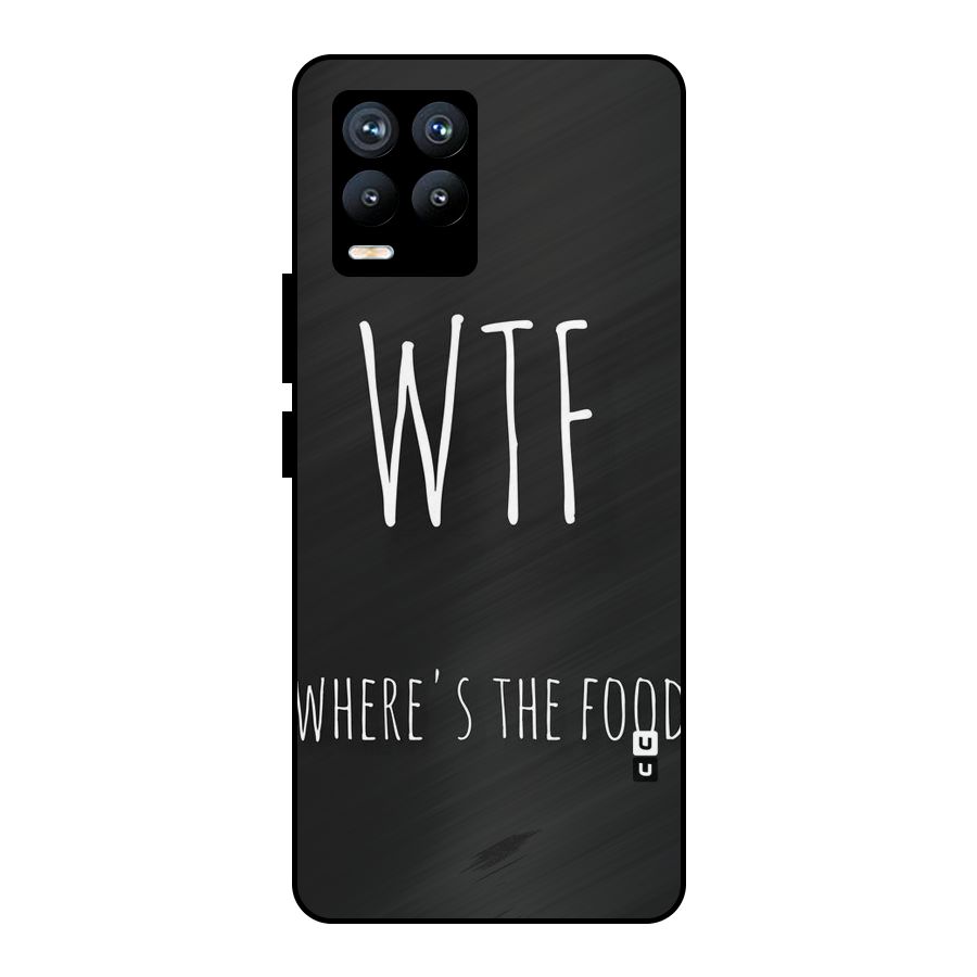 Where The Food Metal Back Case for Realme 8 Pro