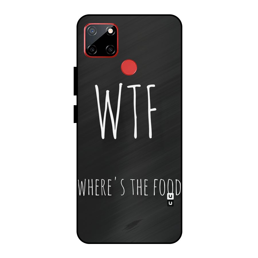 Where The Food Metal Back Case for Realme C12