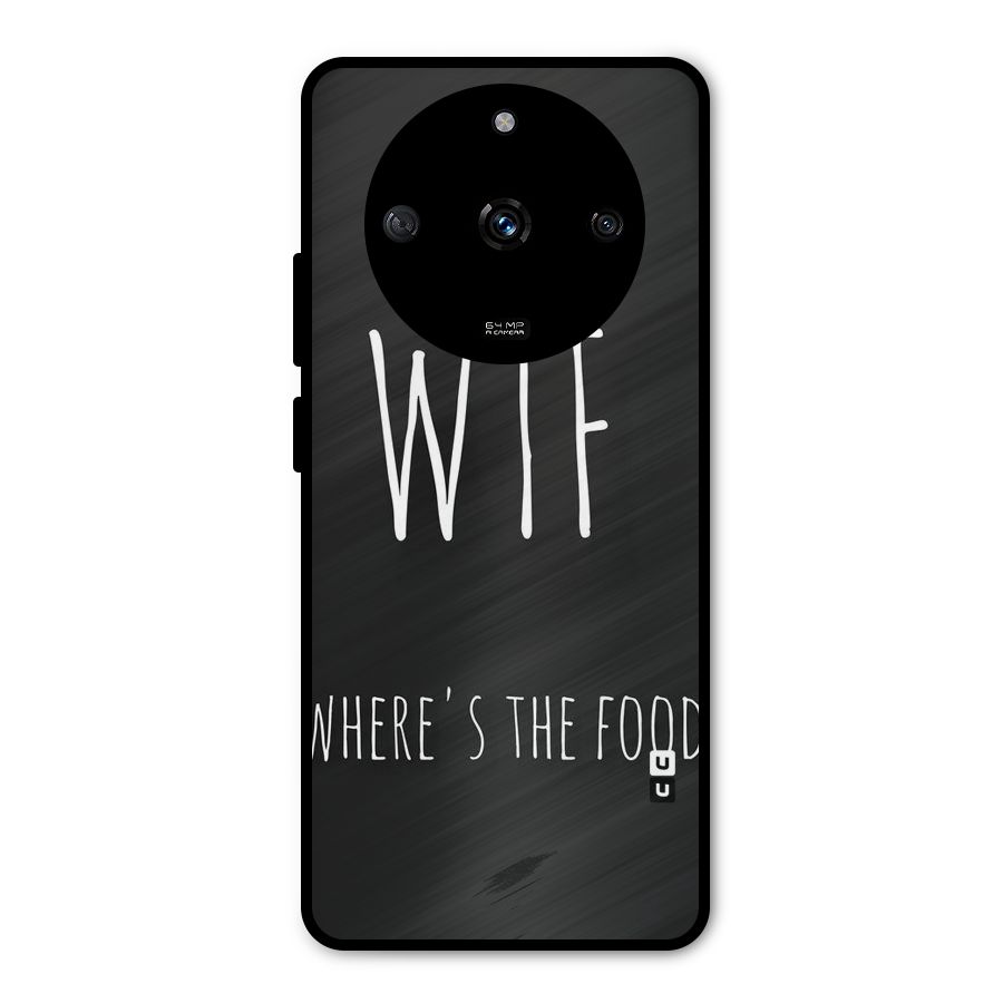 Where The Food Metal Back Case for Realme Narzo 60 5G