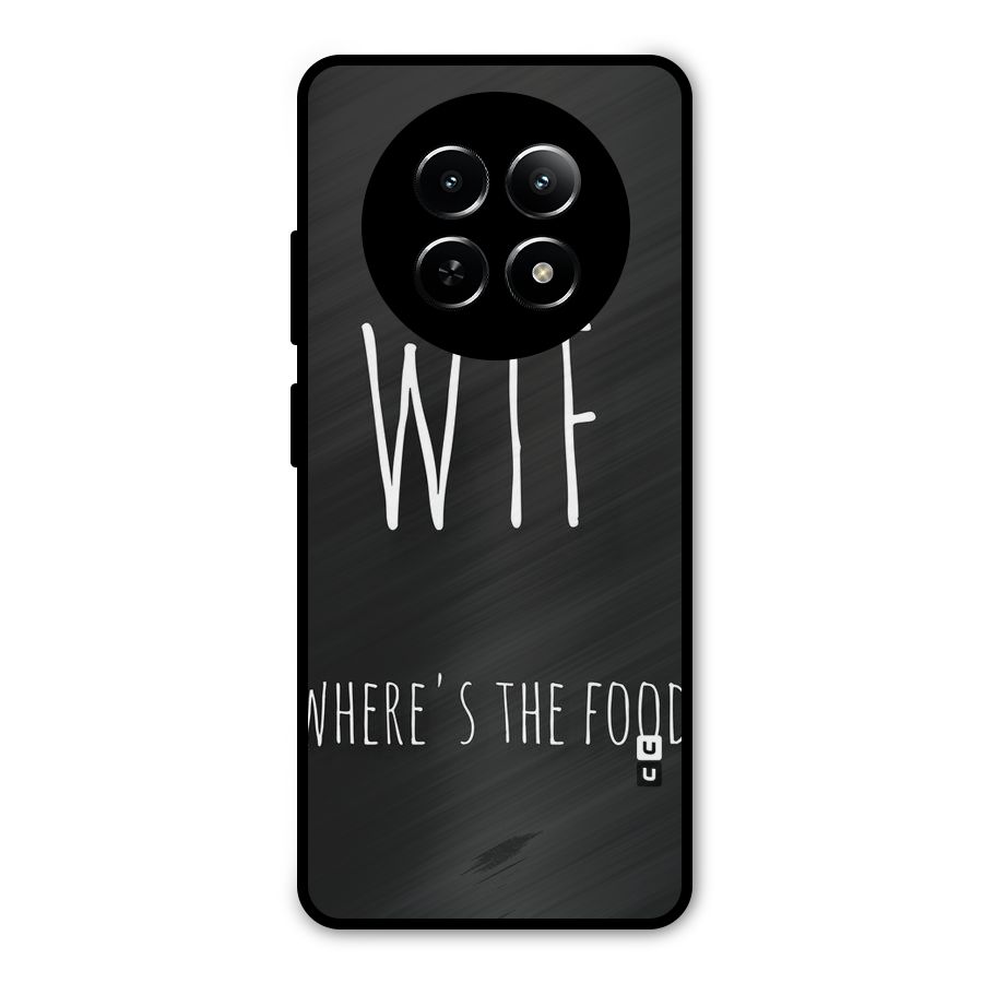 Where The Food Metal Back Case for Realme Narzo N65