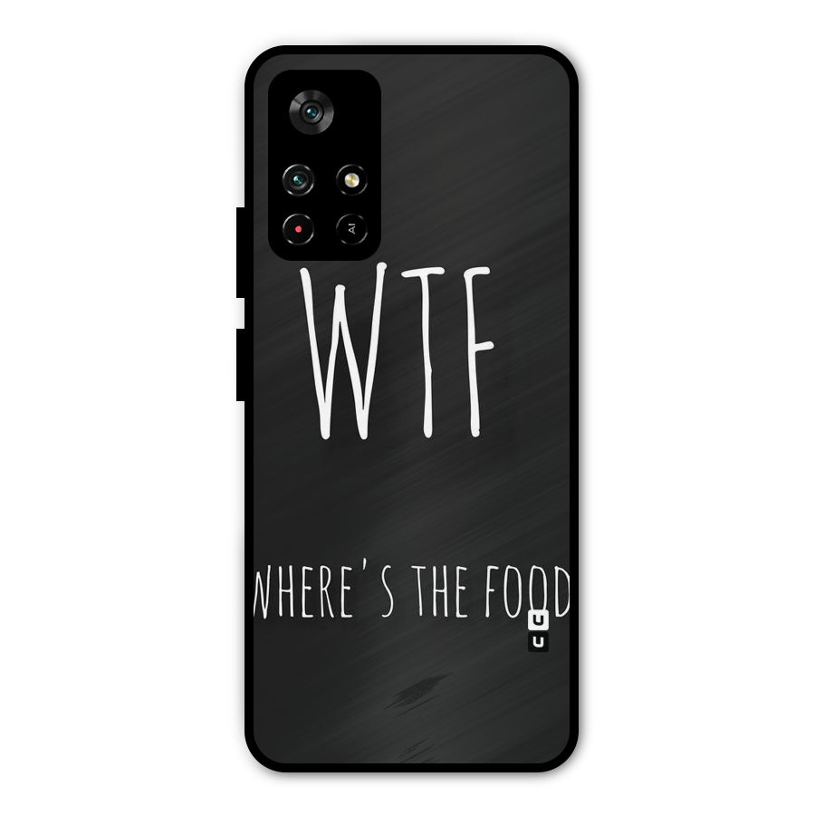 Where The Food Metal Back Case for Redmi Note 11T 5G