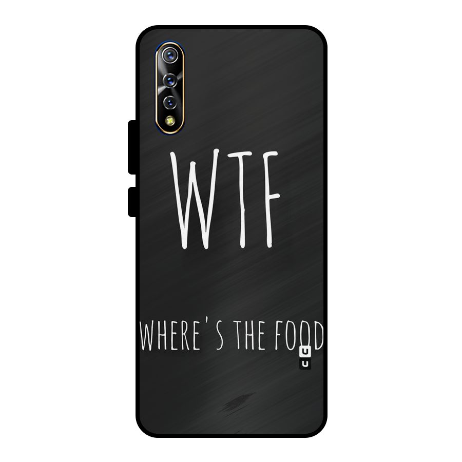 Where The Food Metal Back Case for Vivo S1