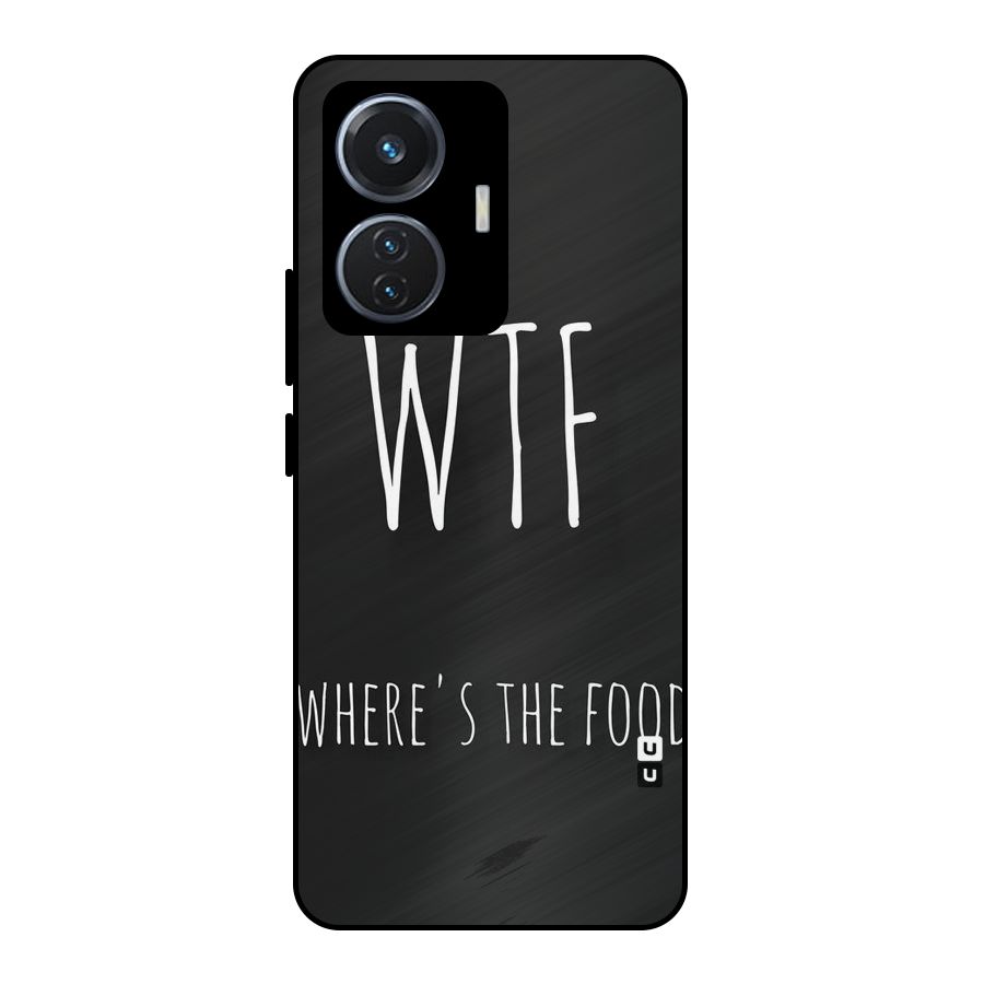 Where The Food Metal Back Case for Vivo T1 44W