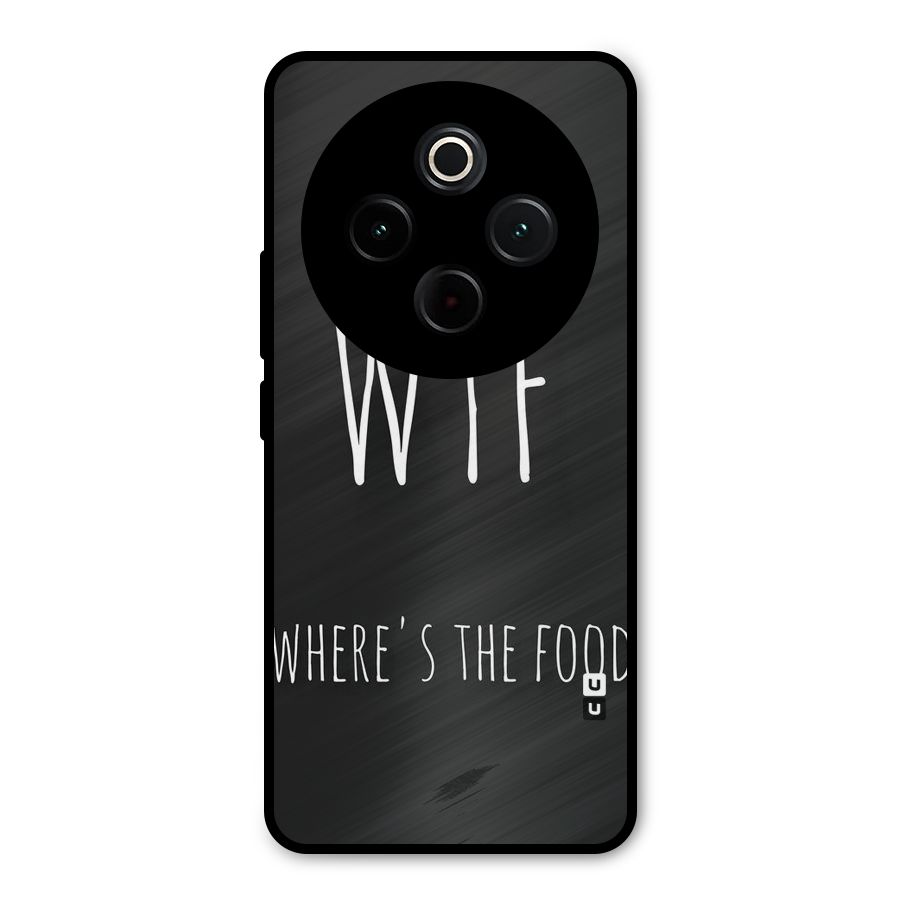 Where The Food Metal Back Case for Vivo T4