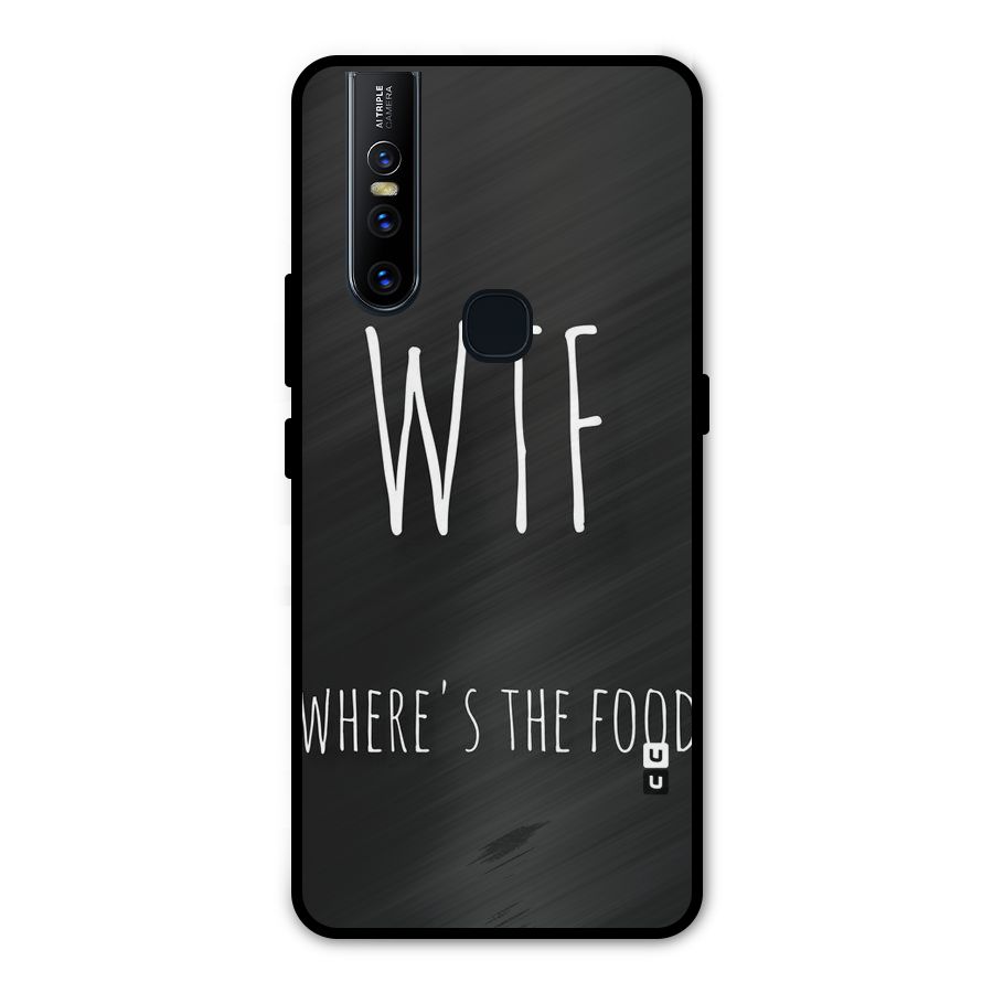Where The Food Metal Back Case for Vivo V15