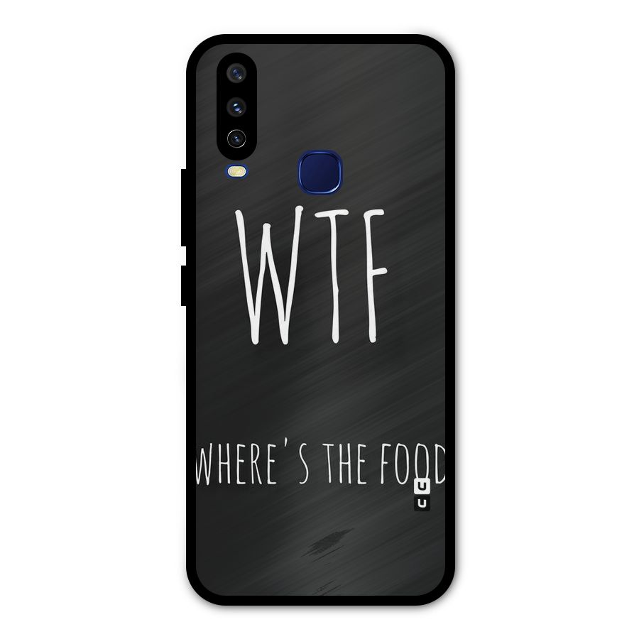 Where The Food Metal Back Case for Vivo V17