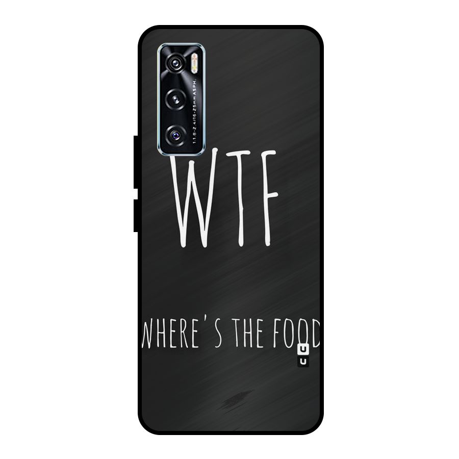 Where The Food Metal Back Case for Vivo V20 SE