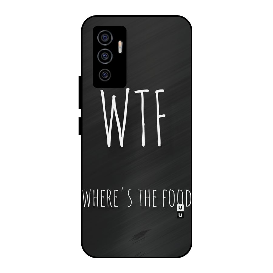 Where The Food Metal Back Case for Vivo V23e