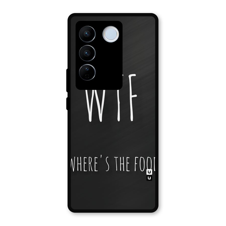 Where The Food Metal Back Case for Vivo V27