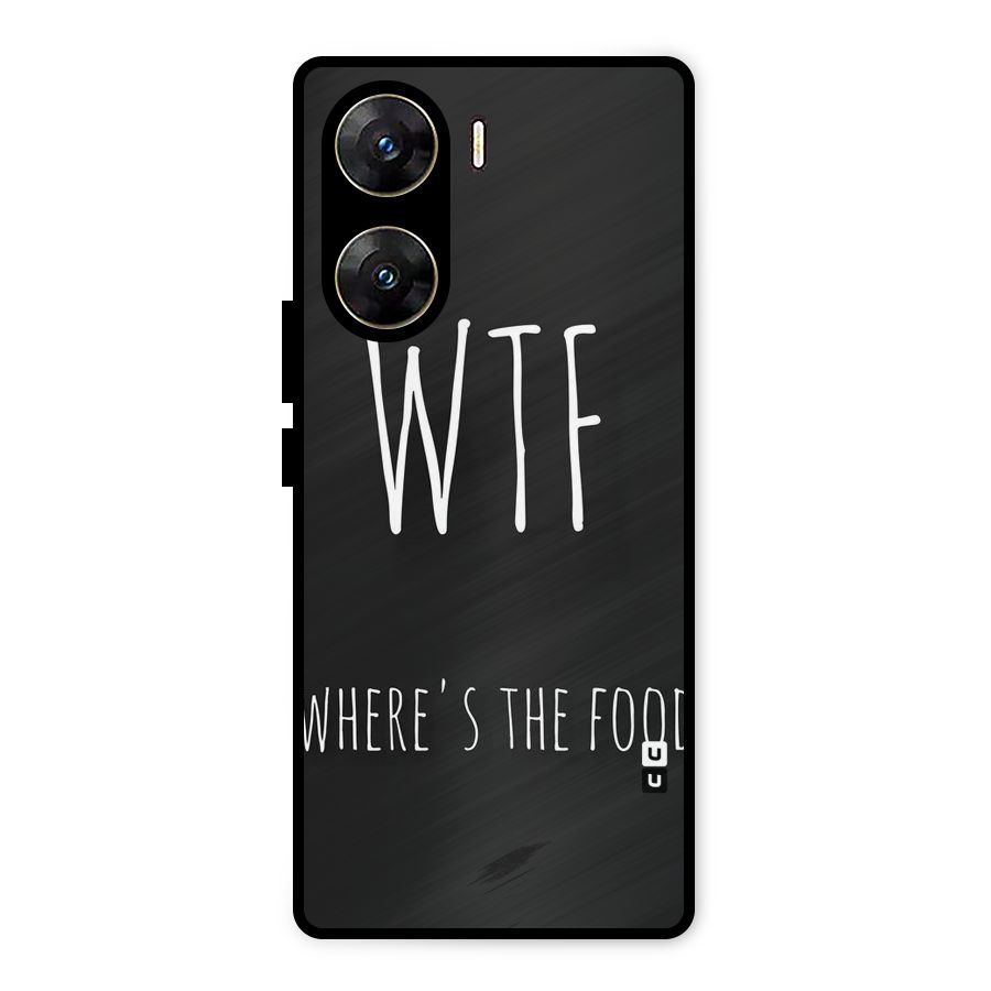 Where The Food Metal Back Case for Vivo V29e