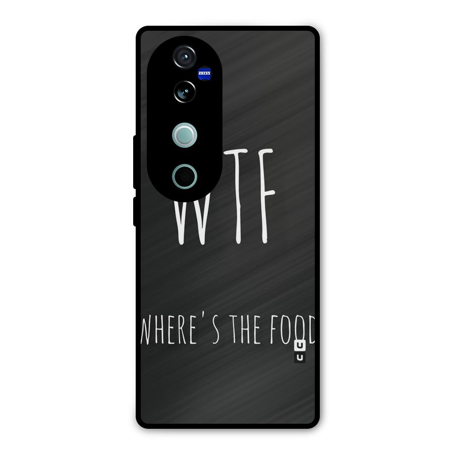 Where The Food Metal Back Case for Vivo V40