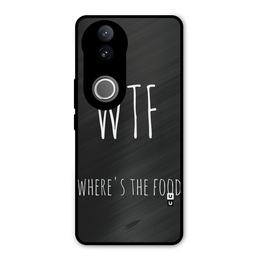 Where The Food Metal Back Case for Vivo V50