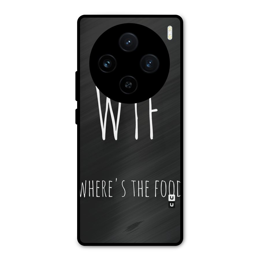 Where The Food Metal Back Case for Vivo X100