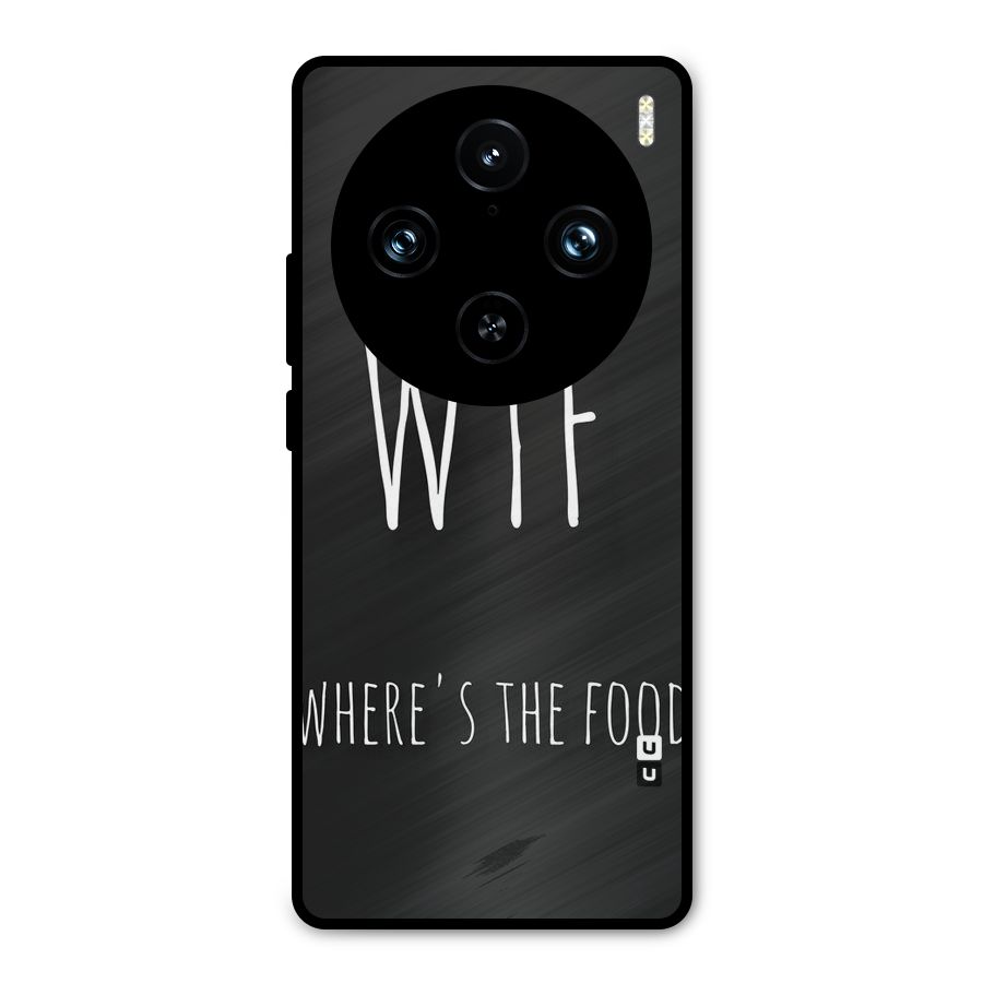 Where The Food Metal Back Case for Vivo X100 Pro