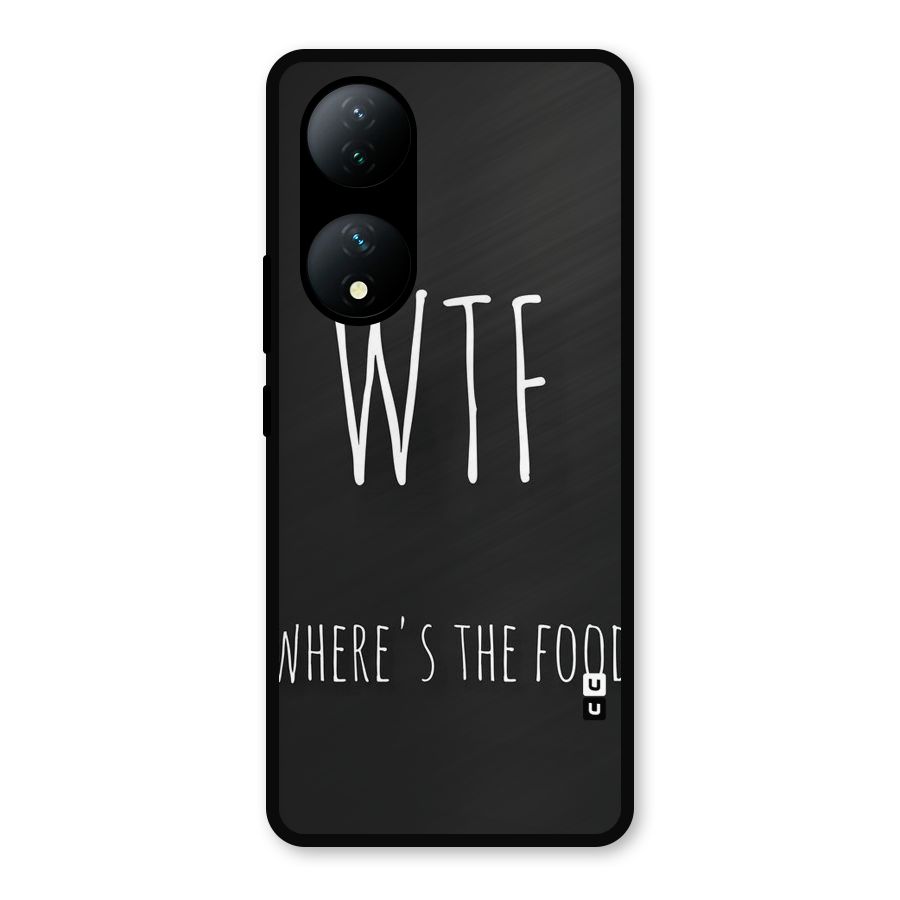 Where The Food Metal Back Case for Vivo Y100a