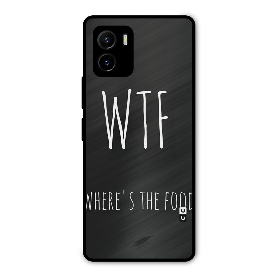 Where The Food Metal Back Case for Vivo Y15s