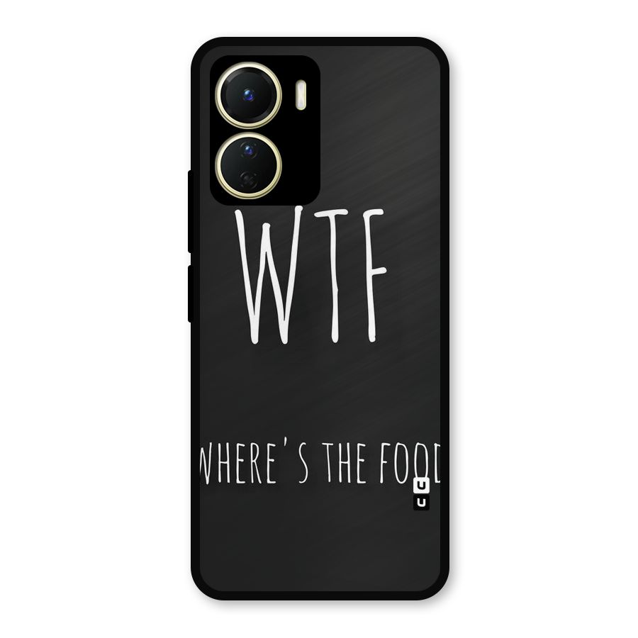 Where The Food Metal Back Case for Vivo Y16