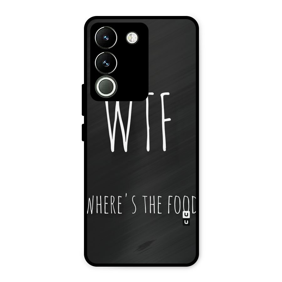 Where The Food Metal Back Case for Vivo Y200