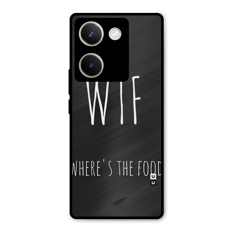 Where The Food Metal Back Case for Vivo Y200 Pro