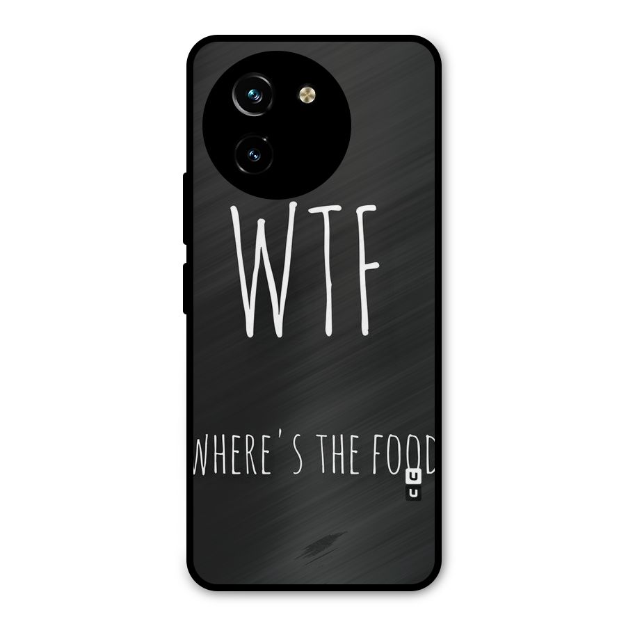 Where The Food Metal Back Case for Vivo Y200i