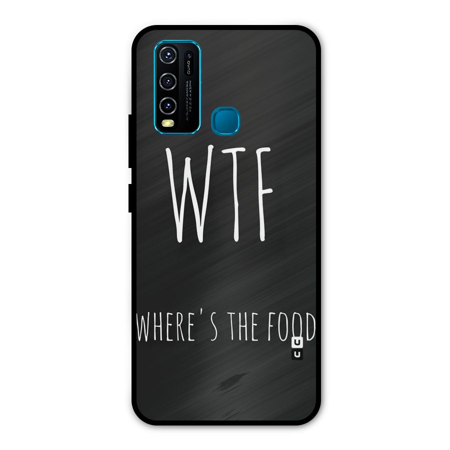 Where The Food Metal Back Case for Vivo Y50