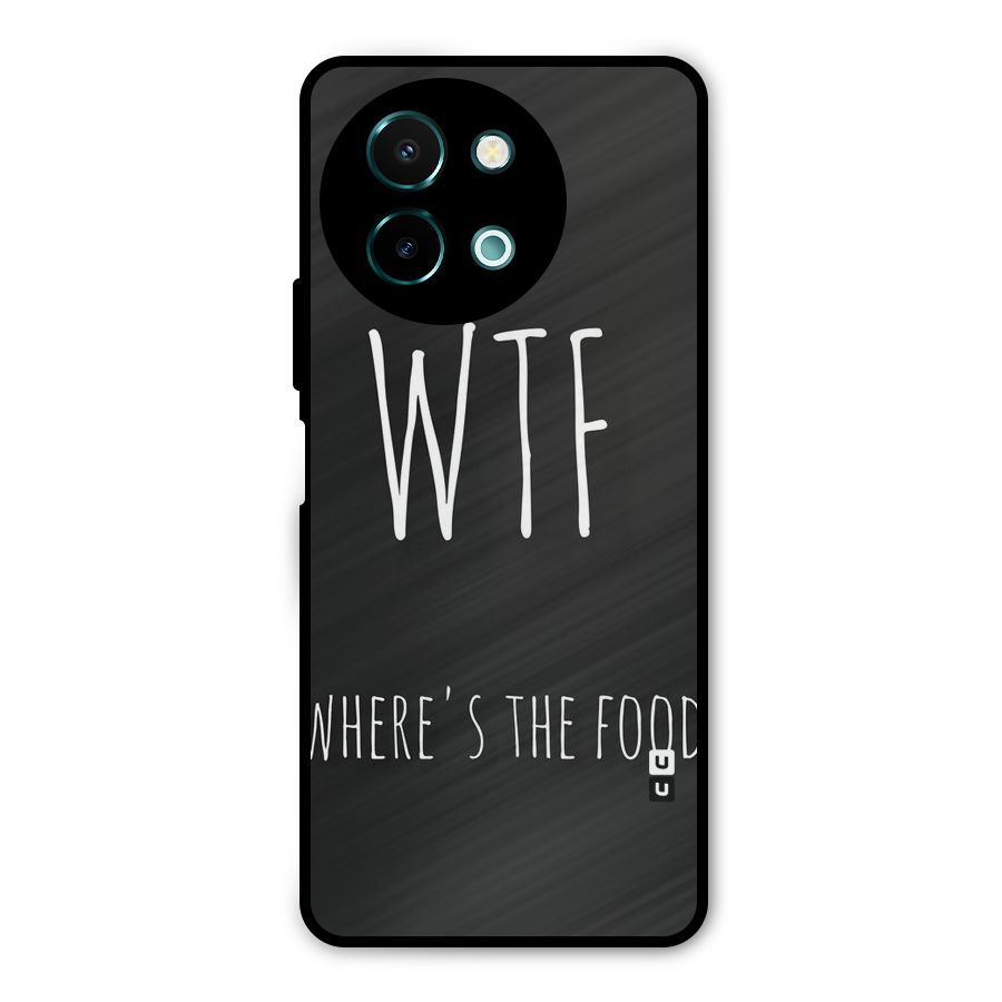 Where The Food Metal Back Case for Vivo Y58