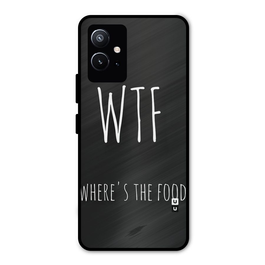 Where The Food Metal Back Case for Vivo Y75 5G