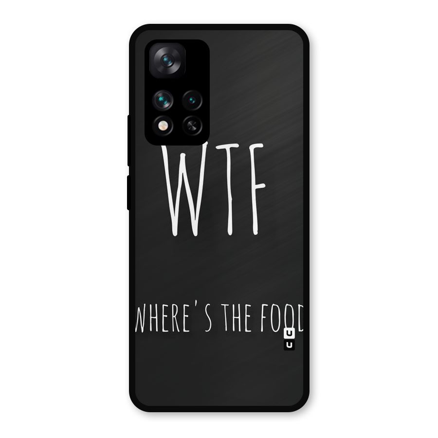 Where The Food Metal Back Case for Xiaomi 11i Hypercharge 5G