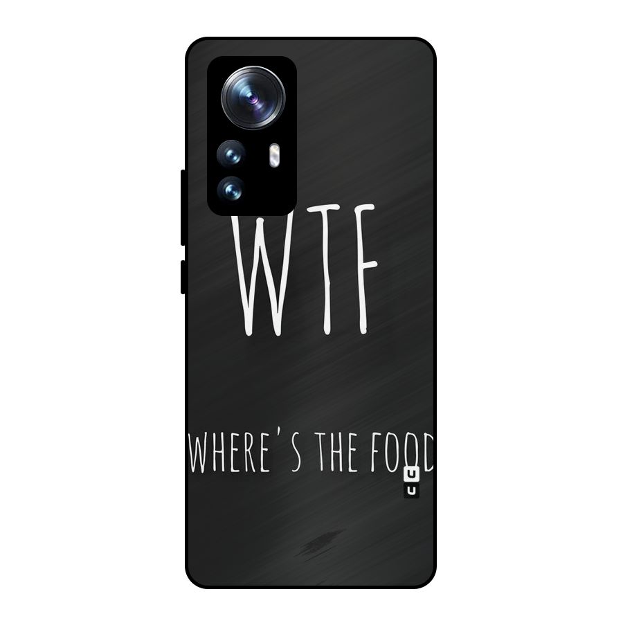 Where The Food Metal Back Case for Xiaomi 12 Pro