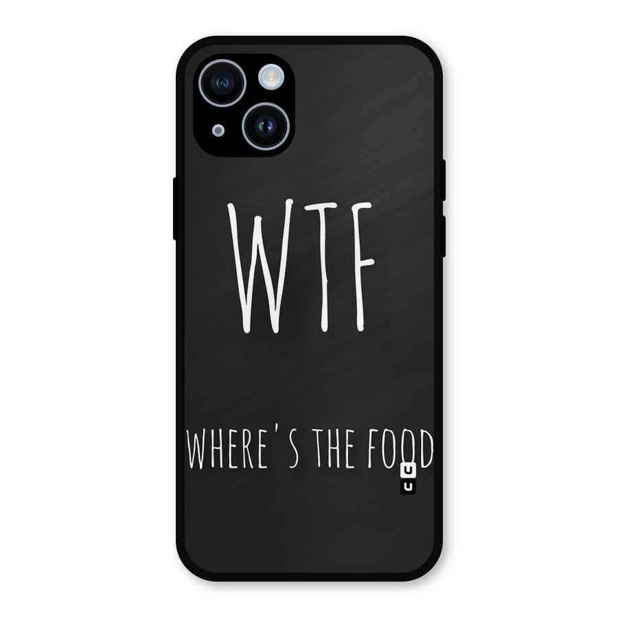 Where The Food Metal Back Case for iPhone 14
