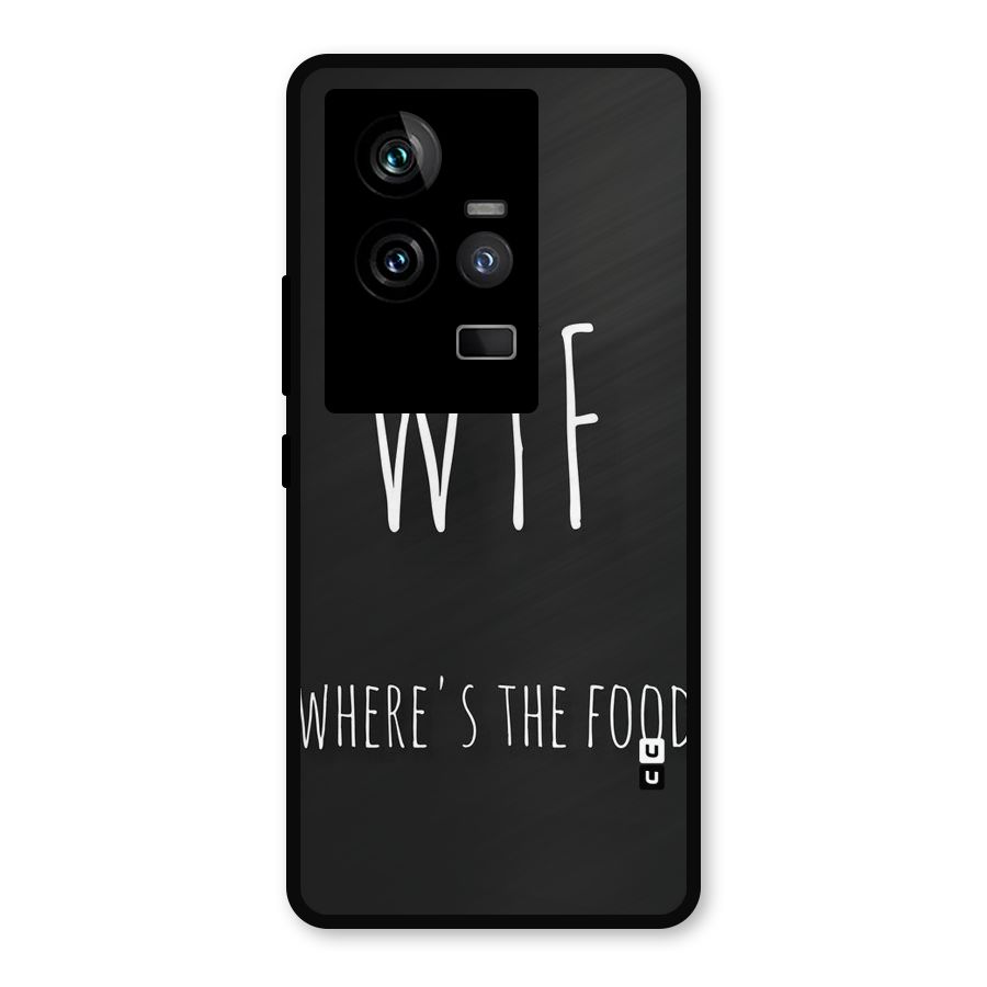 Where The Food Metal Back Case for iQOO 11 5G