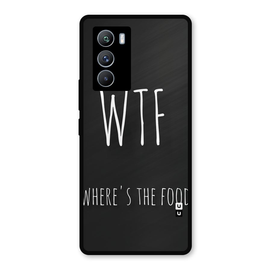 Where The Food Metal Back Case for iQOO 9 SE
