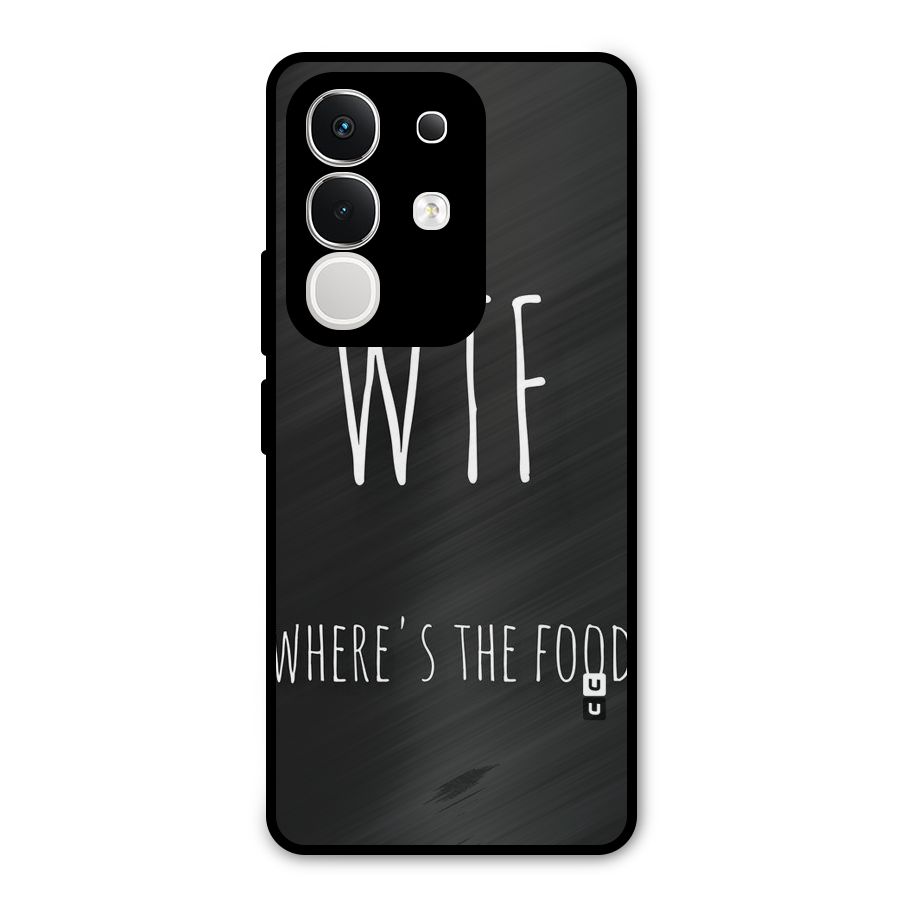 Where The Food Metal Back Case for iQOO Z10x